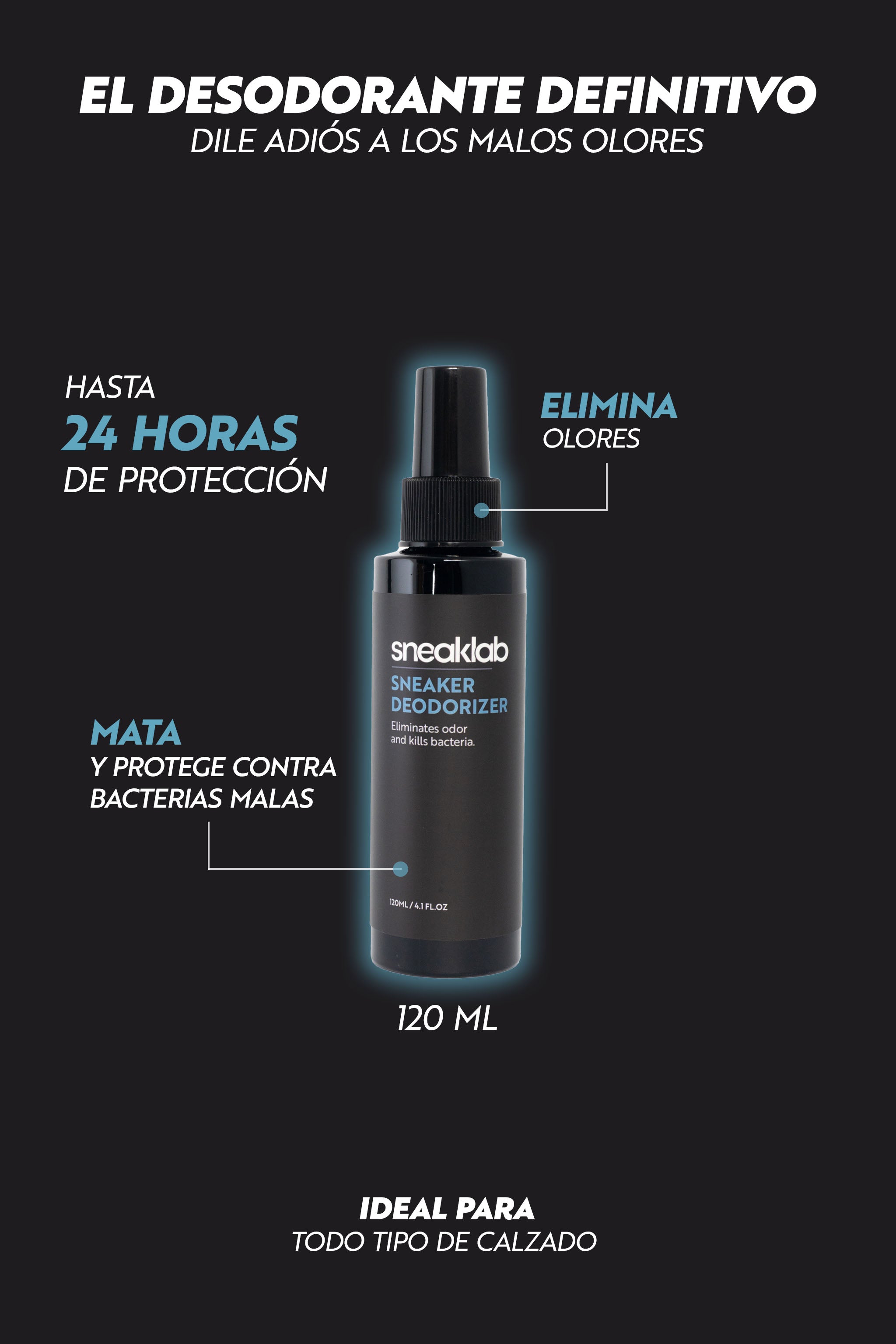 Desodorante de zapatillas
