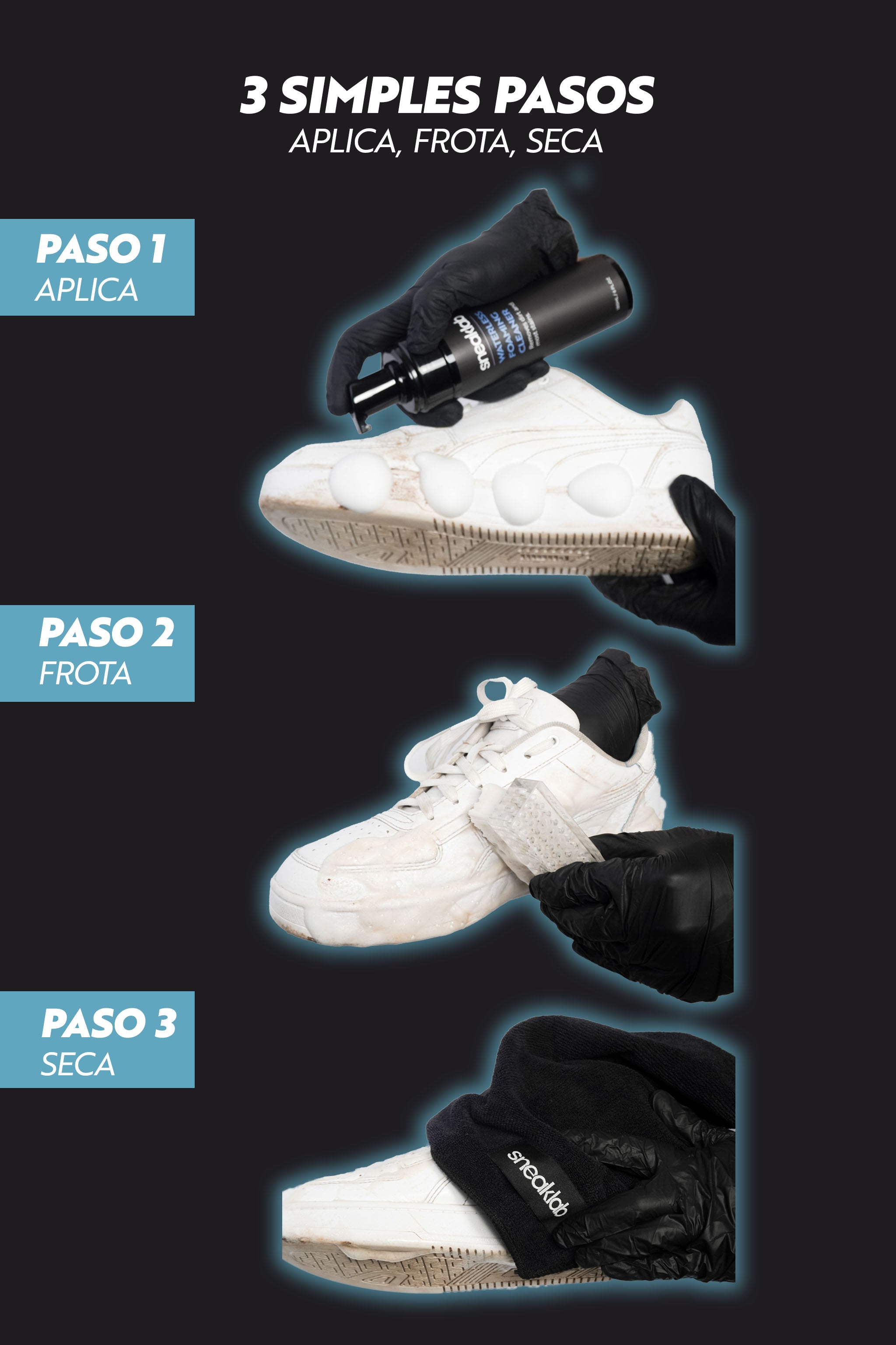 Kit limpieza espuma