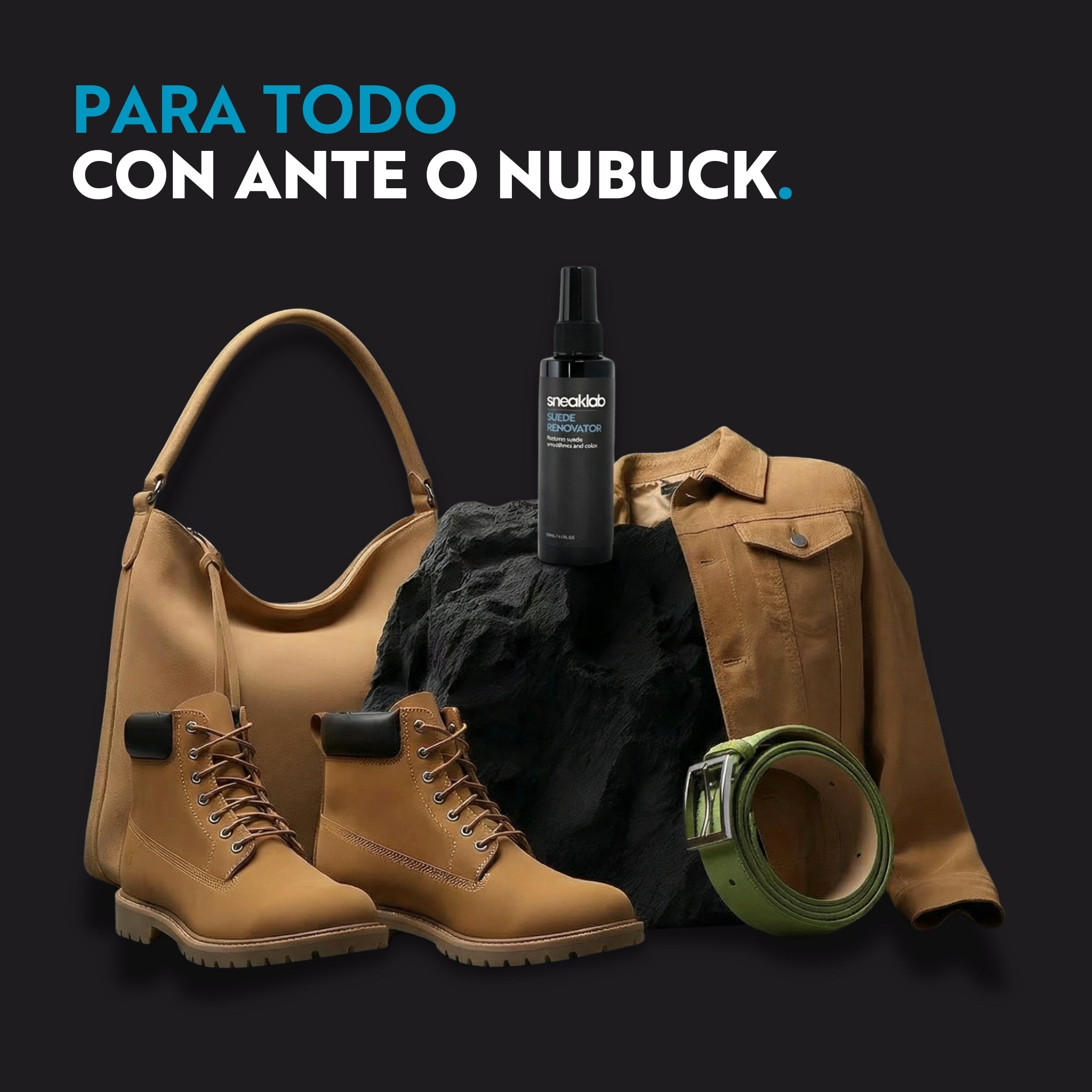 Kit limpieza suede